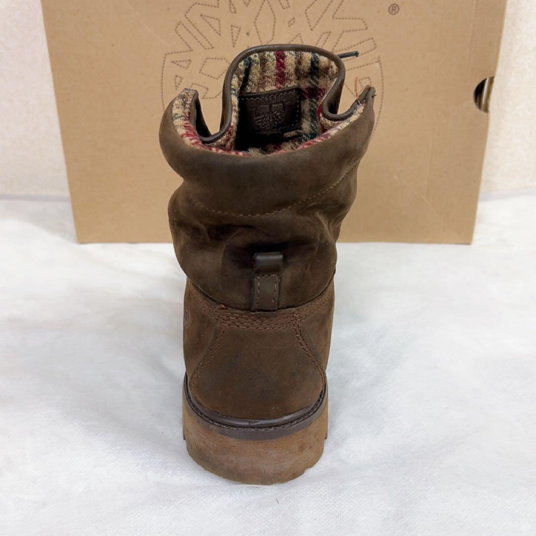 ティンバーランド ウールリッチ ワークブーツ 8.5 26.5cm ブラウン