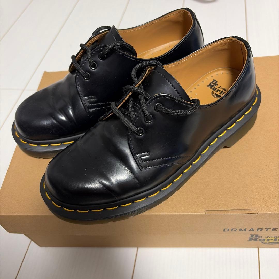 ドクターマーチンUK4 23センチ美品❗️ Dr.Martens（ドクターマーチン） 新品同様 1460 ZIP WS サイドジップ 8