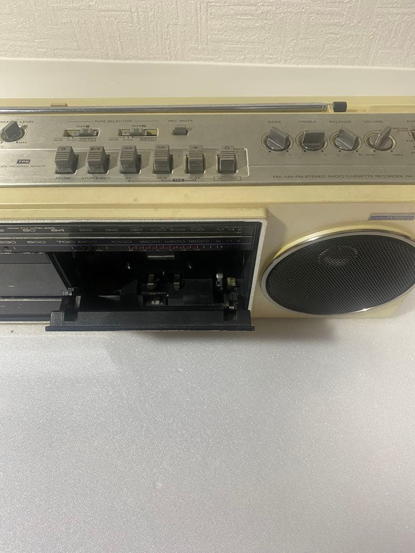 National製 RX-D30 COUPLE 昭和レトロ National ナショナル ラジカセ W