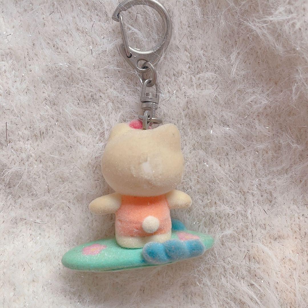 平成 レトロ サーフィン 日焼けキティ ガングロキティ キーホルダー