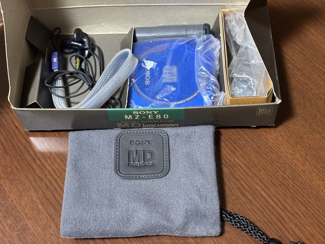 SONY MDウォークマン MZ-E80 ジャンク MD読み込み不可 - メルカリ