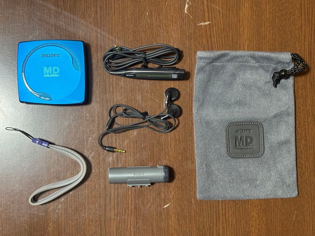 SONY MDウォークマン MZ-E80 ジャンク MD読み込み不可 - メルカリ