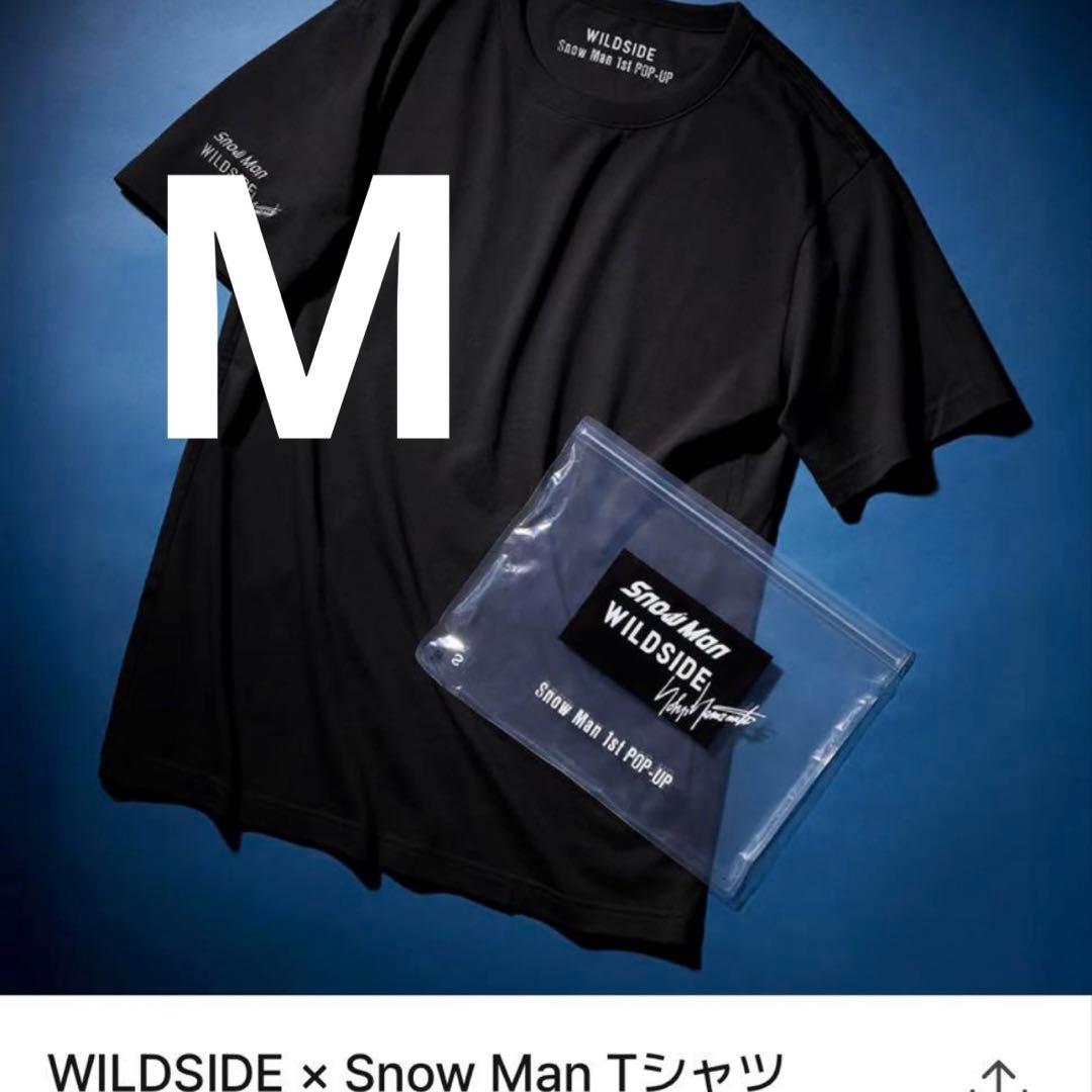 韓国 スノーマン 1st POP-UP WILDSIDEコラボTシャツ 黒 M - メルカリ