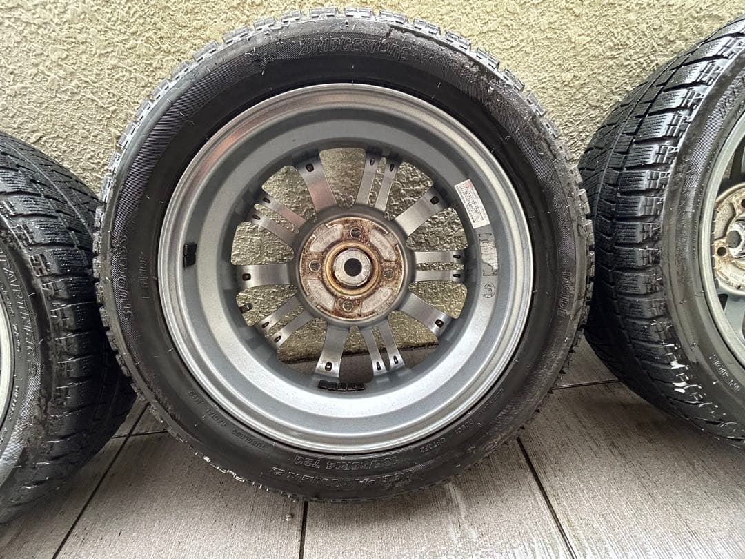 ☆中古☆溝少☆4.5J×14 ET:45 PCD110 4穴 4本セット