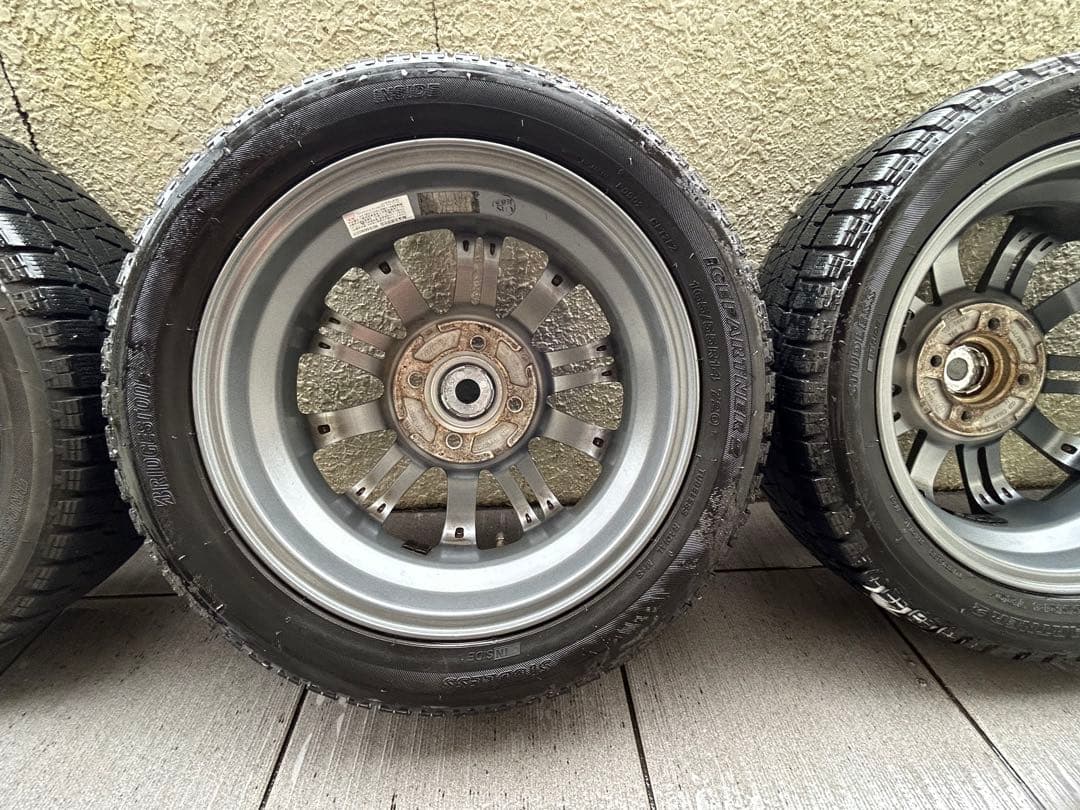 ☆中古☆溝少☆4.5J×14 ET:45 PCD110 4穴 4本セット
