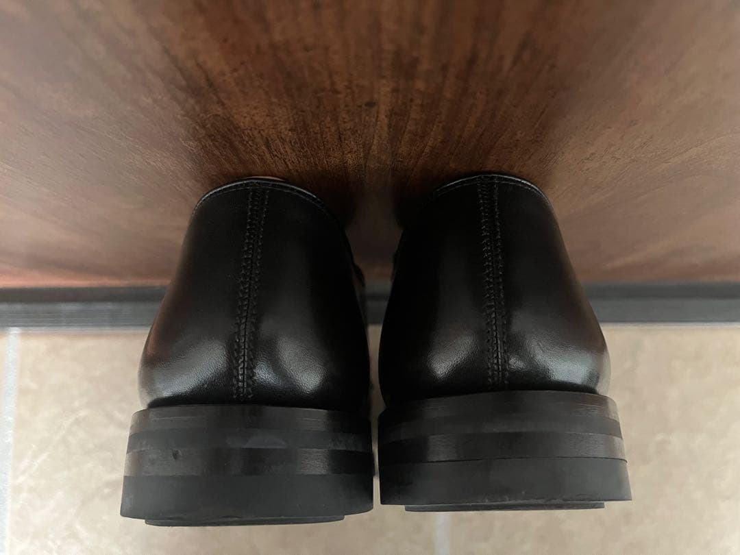 HARROGATE ARCHWAY プレーントゥ UK7 黒 - メルカリ