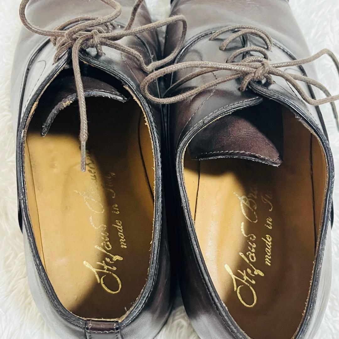 ステファノブランキーニ ウイングチップ ブラウン 6 1/2 25.5cm