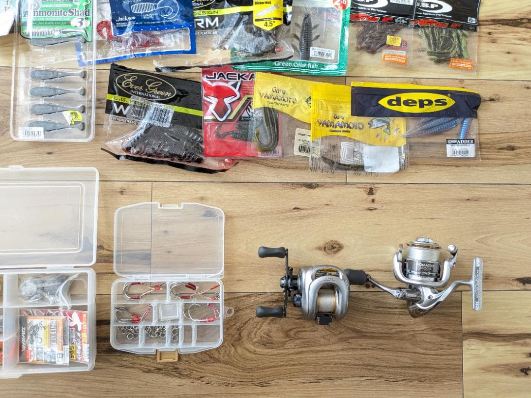 釣り用品セット☆バケットマウスシマノメタニウムMG7バイオマスター