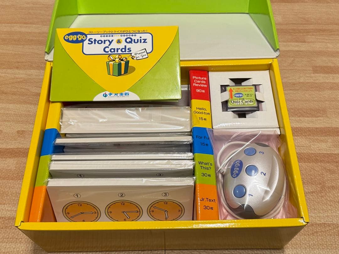 中央出版ペッピーキッズegg goクイズセッ &Picture Card セット - メルカリ