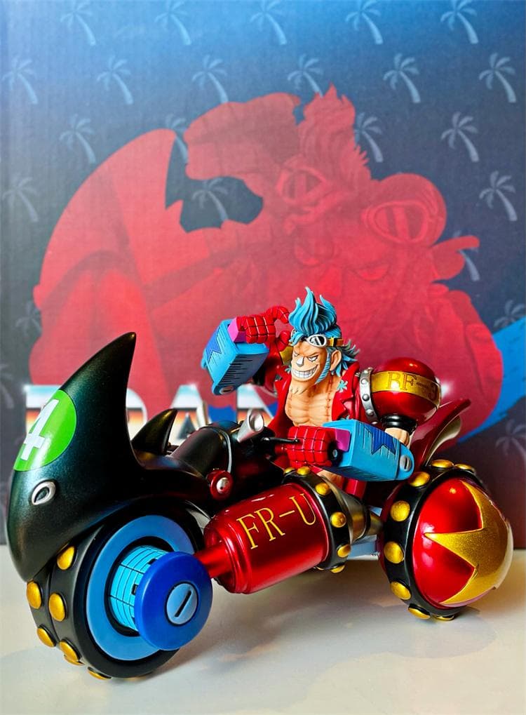 ワンピース フランキー&クロサイFR-U4号 ガレージキット ワーコレ