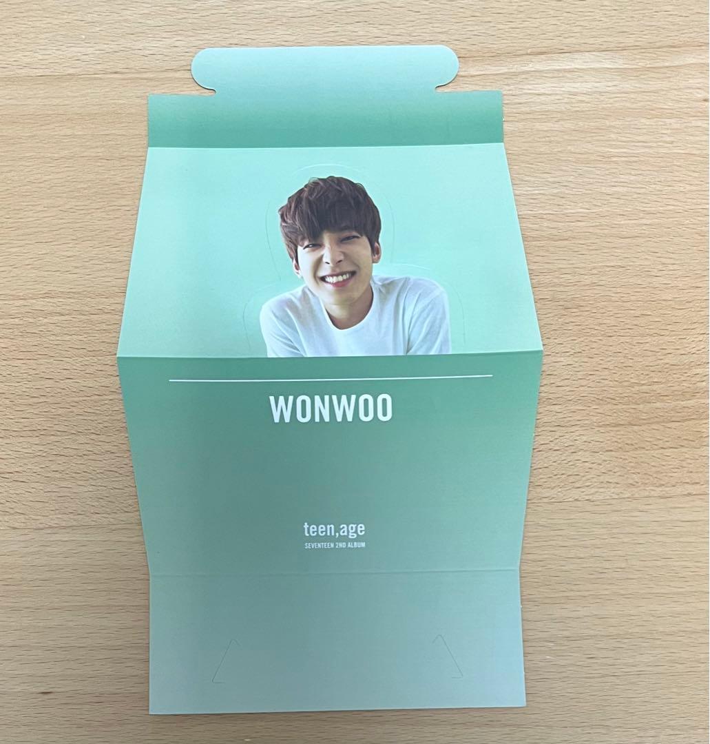 SEVENTEEN セブチ ウォヌ トレカセット トレカ - メルカリ