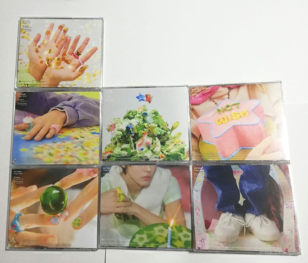 NCTWISH 【 1st SINGLE WISH 】CD7種セット 初回限定盤 【 NCT WISH