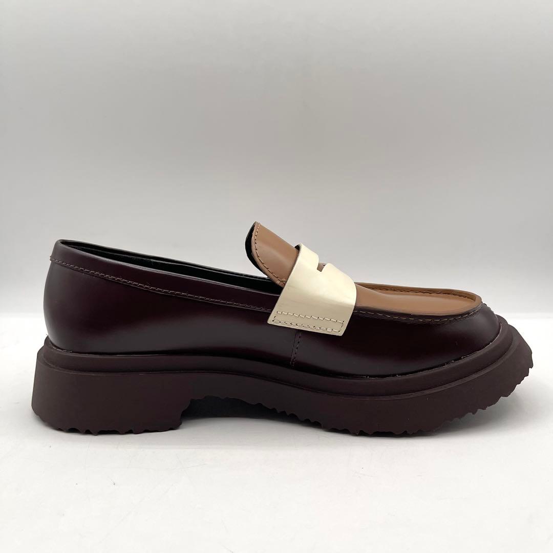 51108 美品！カンペール　ウォールデン　ツインズ　ローファー　23.5cm