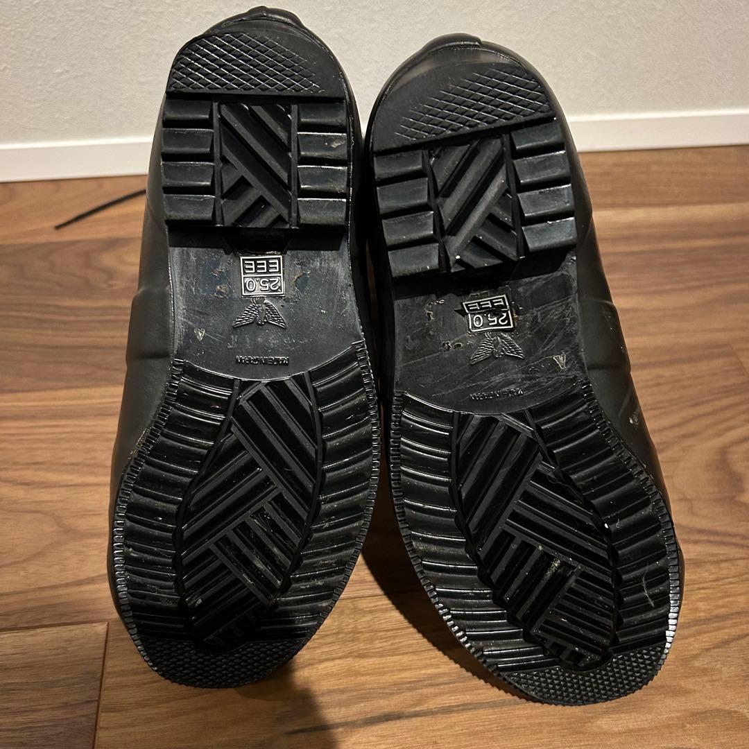 Bear SHIBATA 安全靴 黒色 防水　防寒　25.0EEE