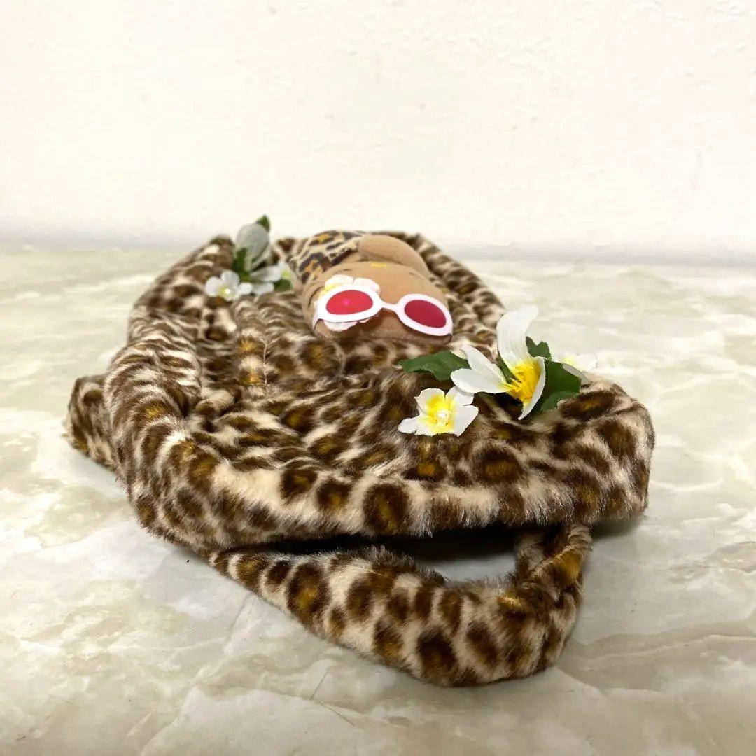 d*2様 激レア！当時物 日焼けキティ 豹柄 ティッシュカバー車 平成