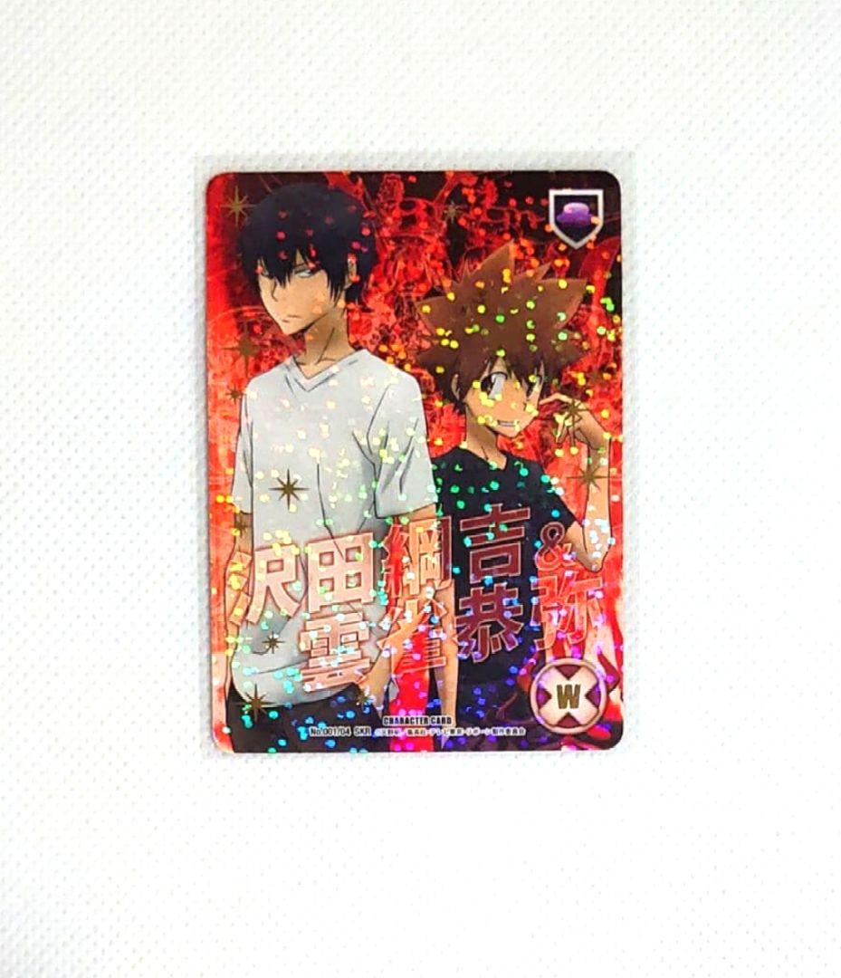 家庭教師ヒットマンREBORN！CCG SKR 死ぬ気レア 沢田綱吉 雲雀恭弥