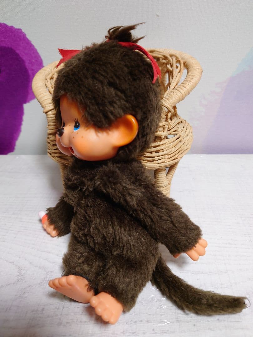 セキグチ】モンチッチ◇ブルーアイ◇昭和レトロ◇女の子◇超レア