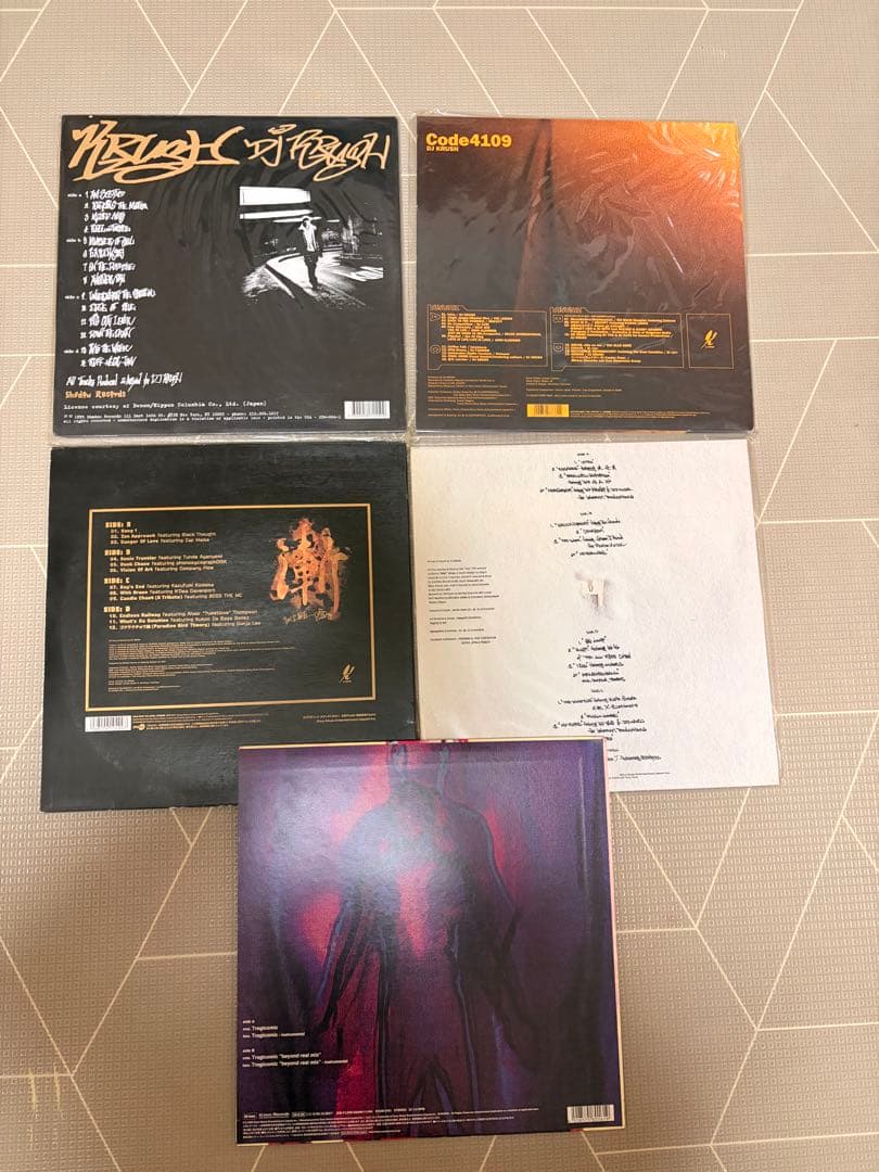DJ Krush/漸-ZEN-を含む2LPセット4タイトル+12インチ