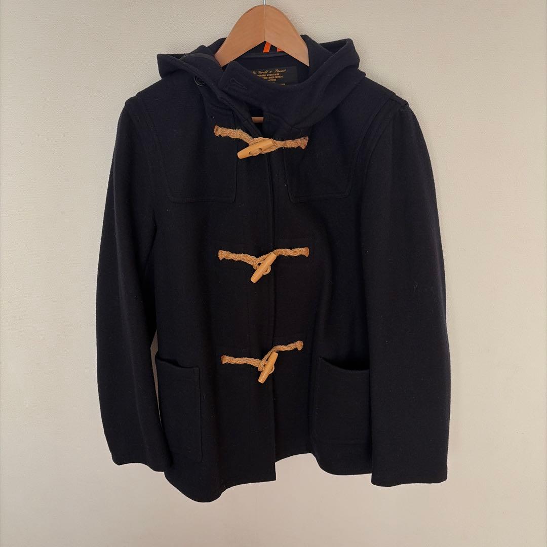 FIDELITY x BEAMS 別注 ダッフルコート L ネイビー