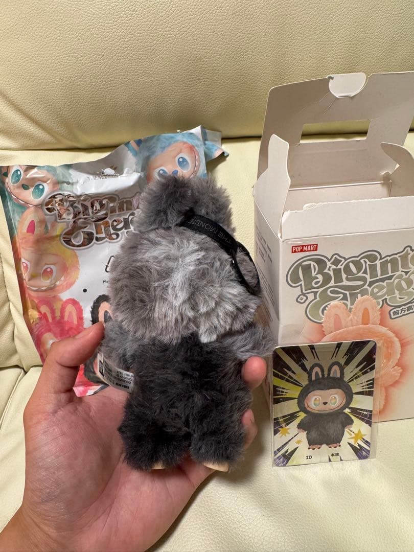 頭と体別色超レアなシークレットラブブ エナジー ID本我 ぬいぐるみ