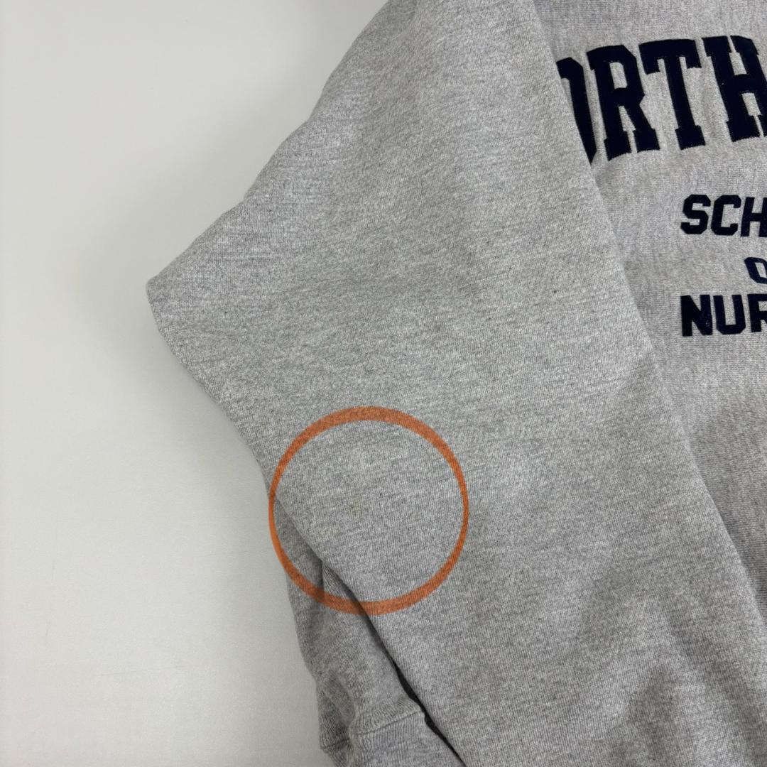 YH136《メキシコ製》チャンピオン　リバースウィーブ　ノースパーク　青刺繍タグ