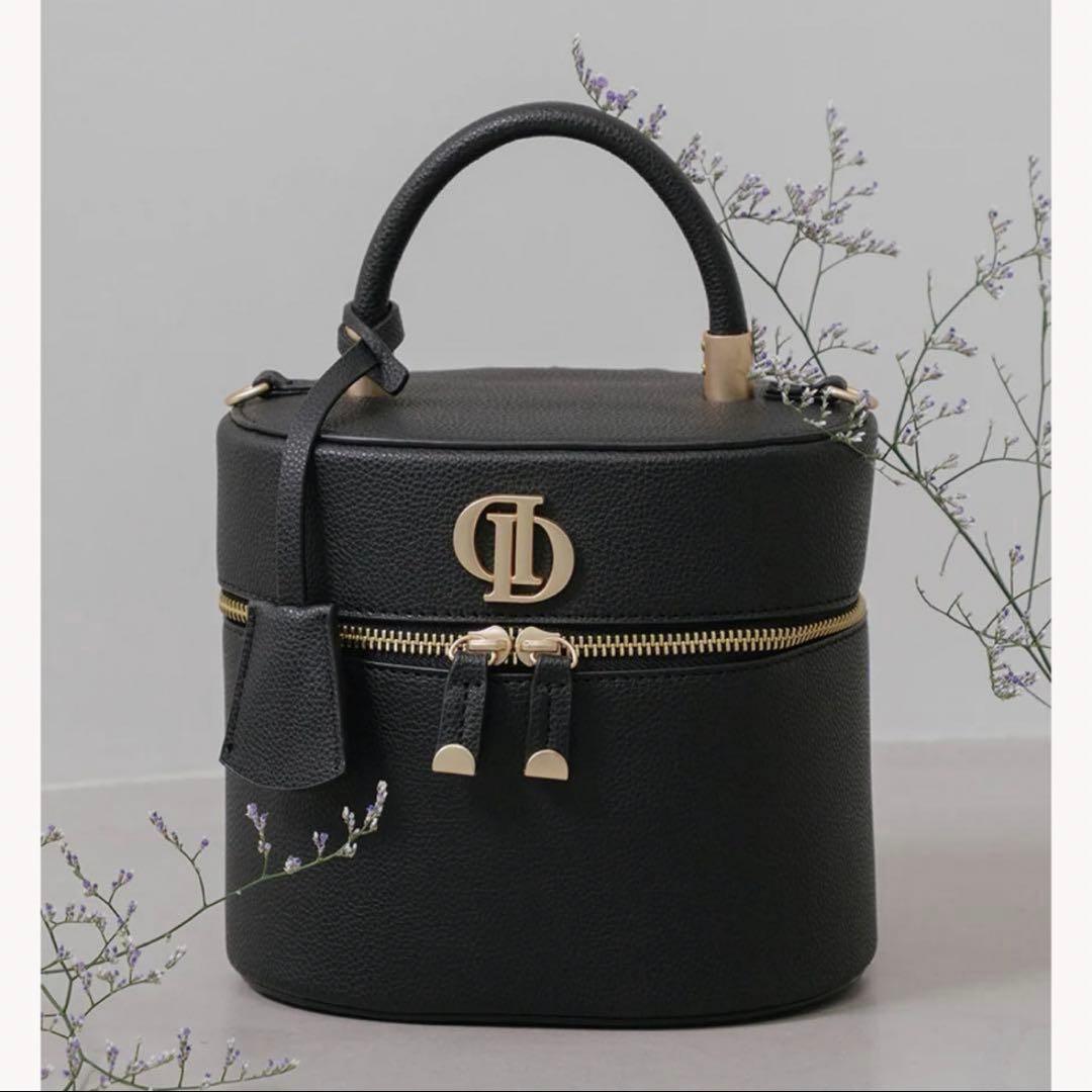 新品未開封 ダーリッチ Dモチーフバニティバッグ ブラック Darich