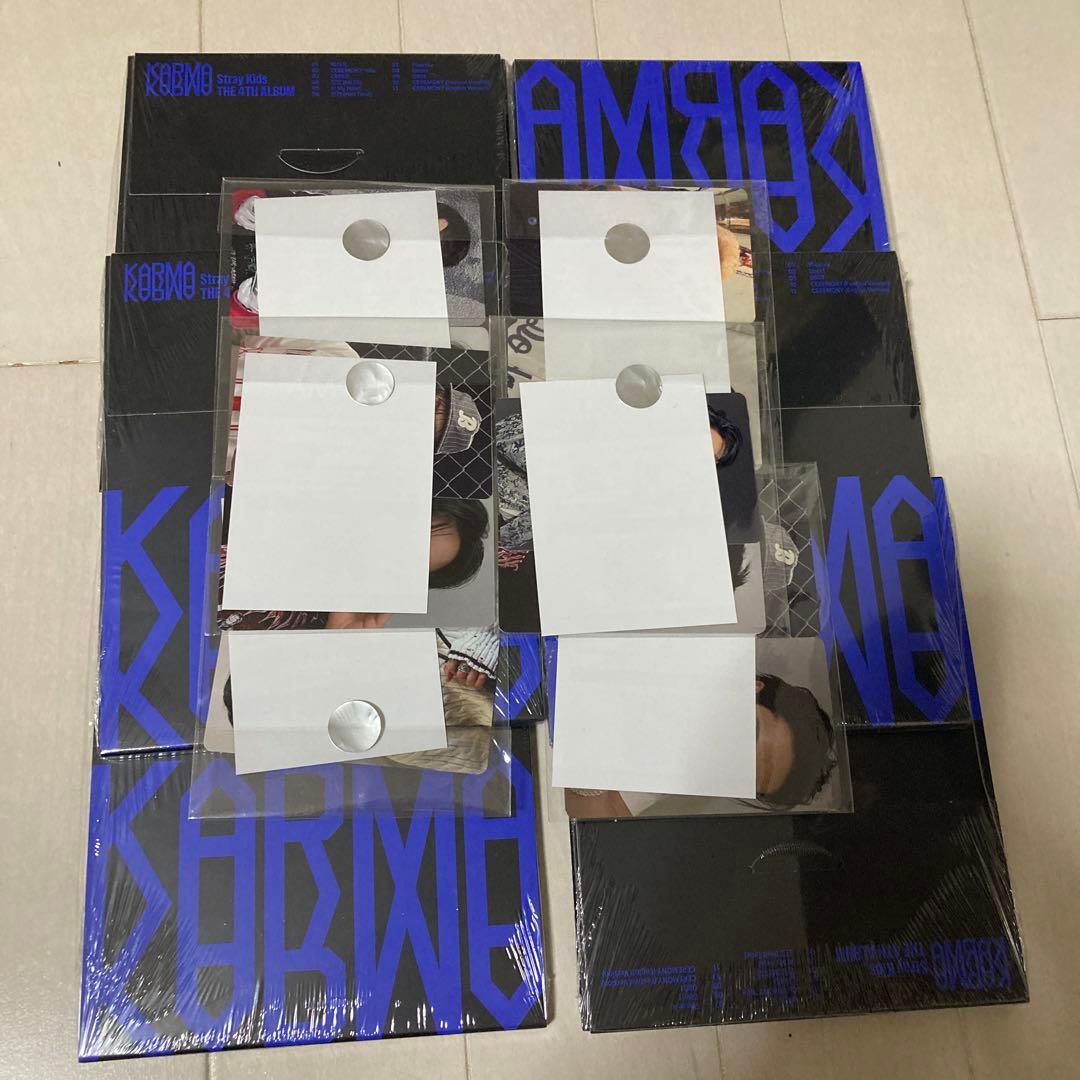 stray kids KARMA COMPACT シリアル付　6枚セット Stray Kids - KARMA (COMPACT VER.)/ 4th Full Album スキズ : 韓流