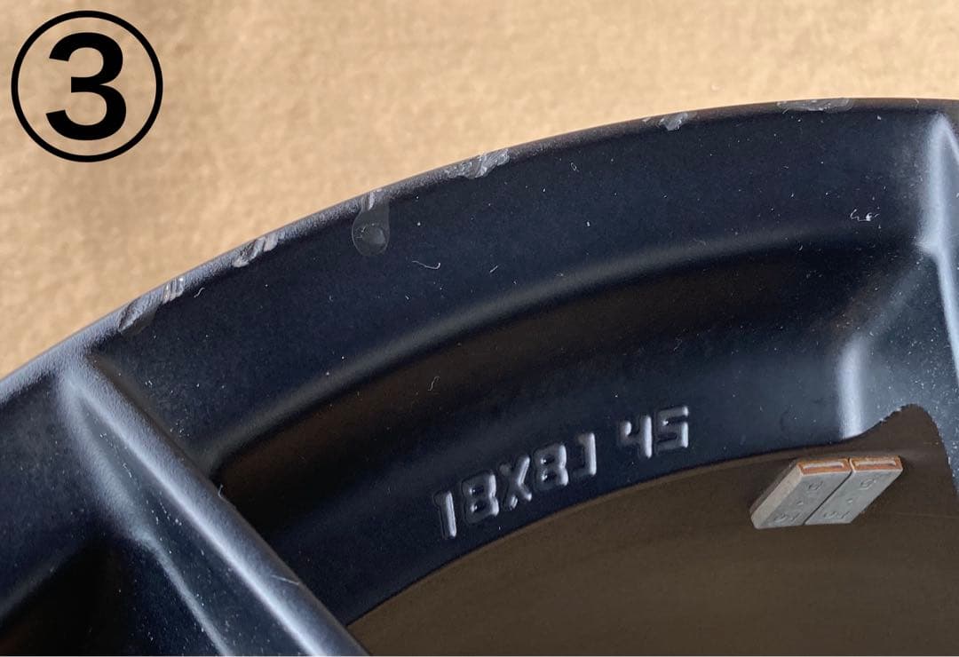 GRヤリス 1stエディション 純正ホイール 鍛造マットブラック 純正