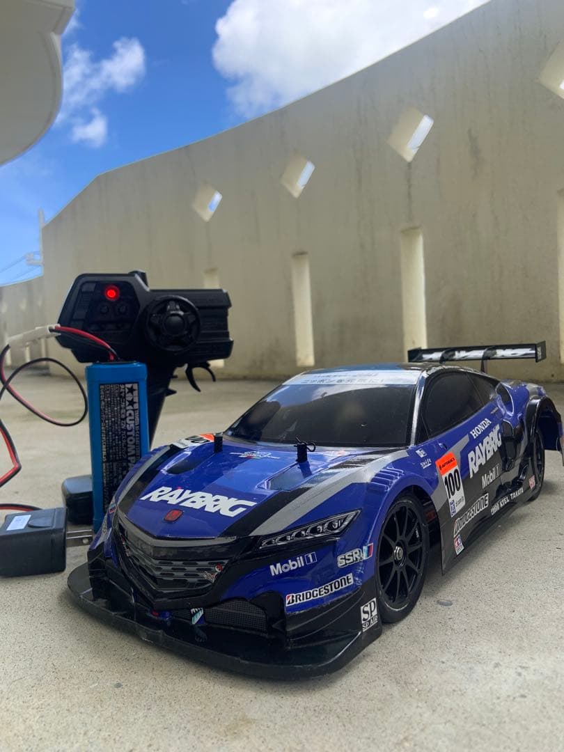 タミヤ 1/10 電動RCカーシリーズ No.599 RAYBRIG NSX Amazon.co.jp: タミヤ 1/10 電動RCカーシリーズ No.599 RAYBRIG NSX