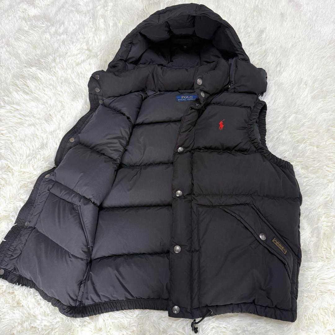 早いもの勝ち✨ポロラルフローレン ダウンベスト 2way ポニー刺繍 ロゴ