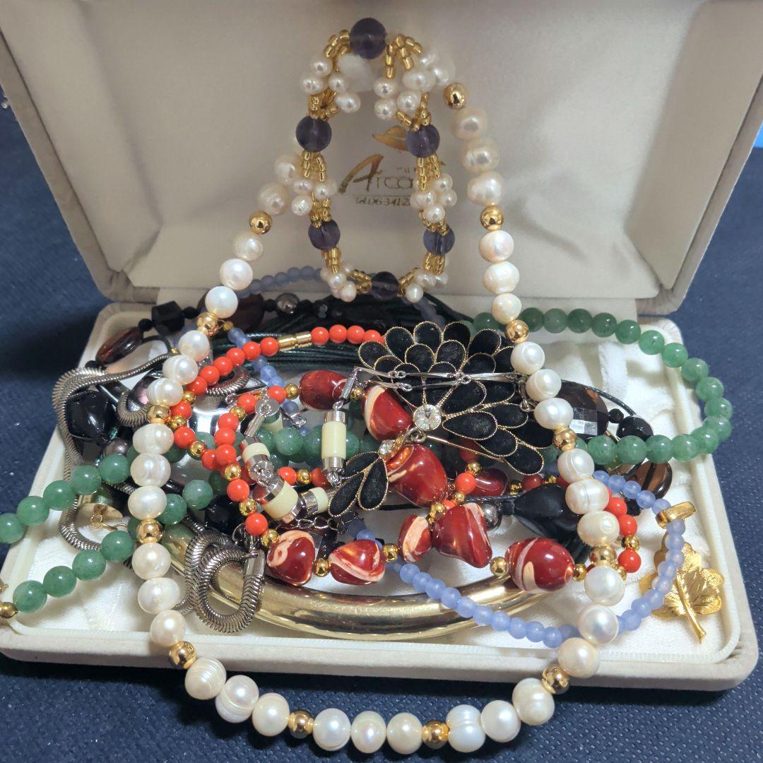 遺品整理 生前整理アクセサリーまとめ売り ネックレス リング - メルカリ