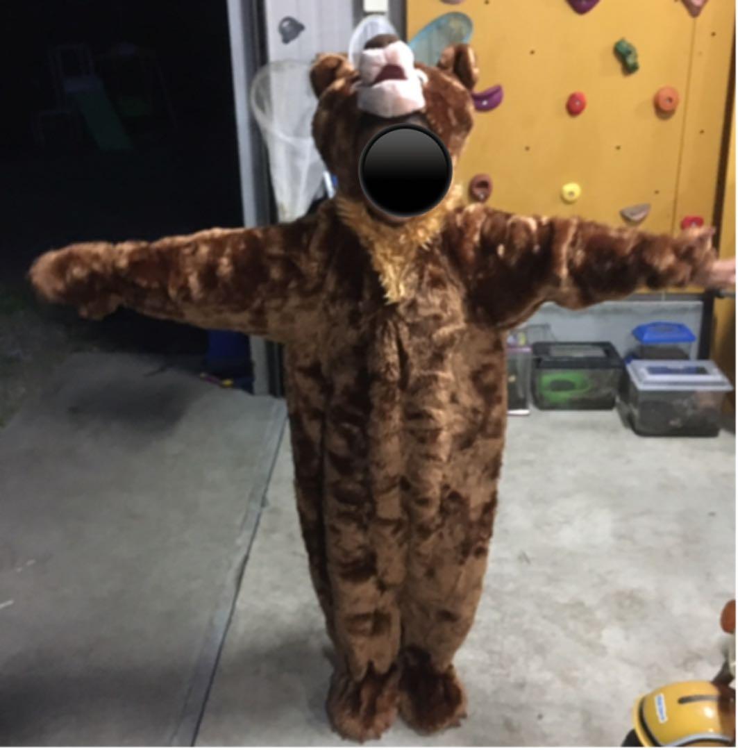 激レア！ 限定品！ ディズニー Disney ブラザーベアー 着ぐるみ 防寒