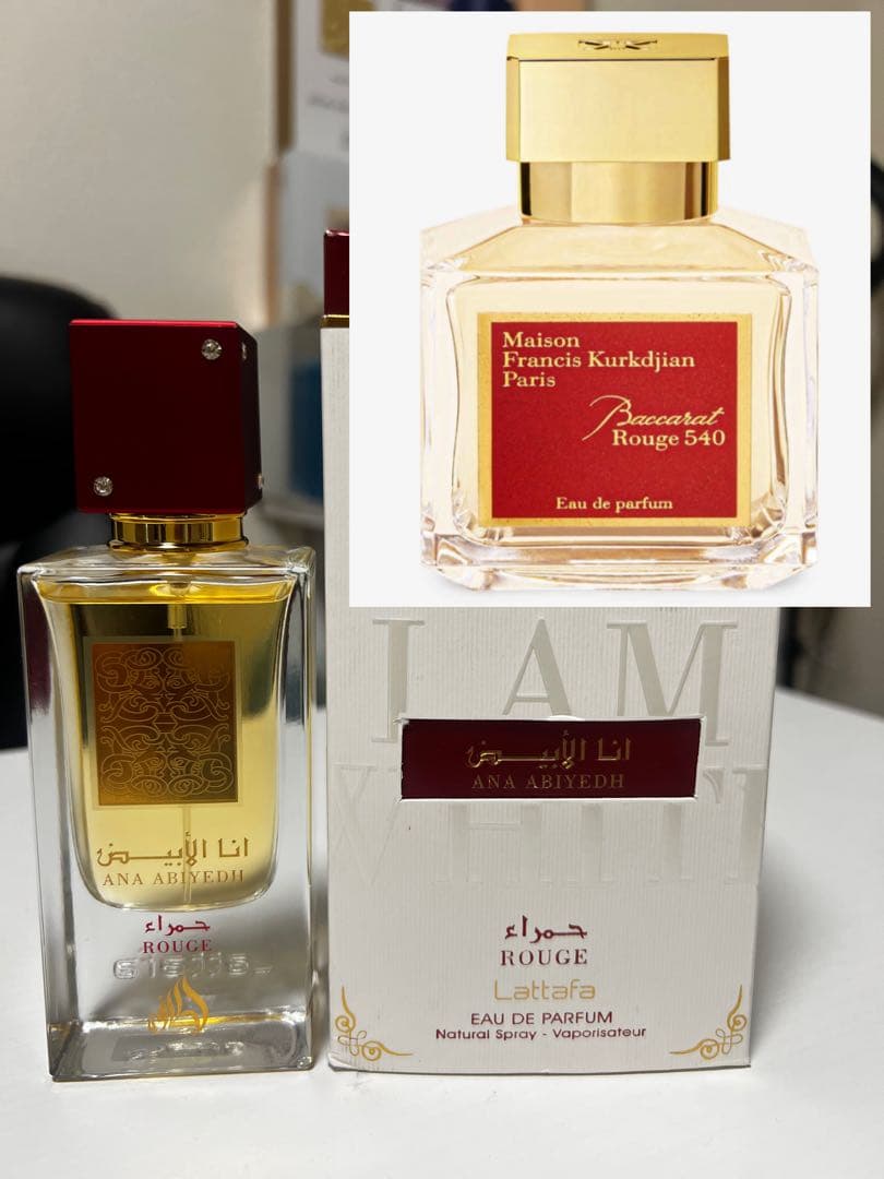 Lattafa Ana Abiyedh Rouge 香水(ユニセックス)60ml - メルカリ