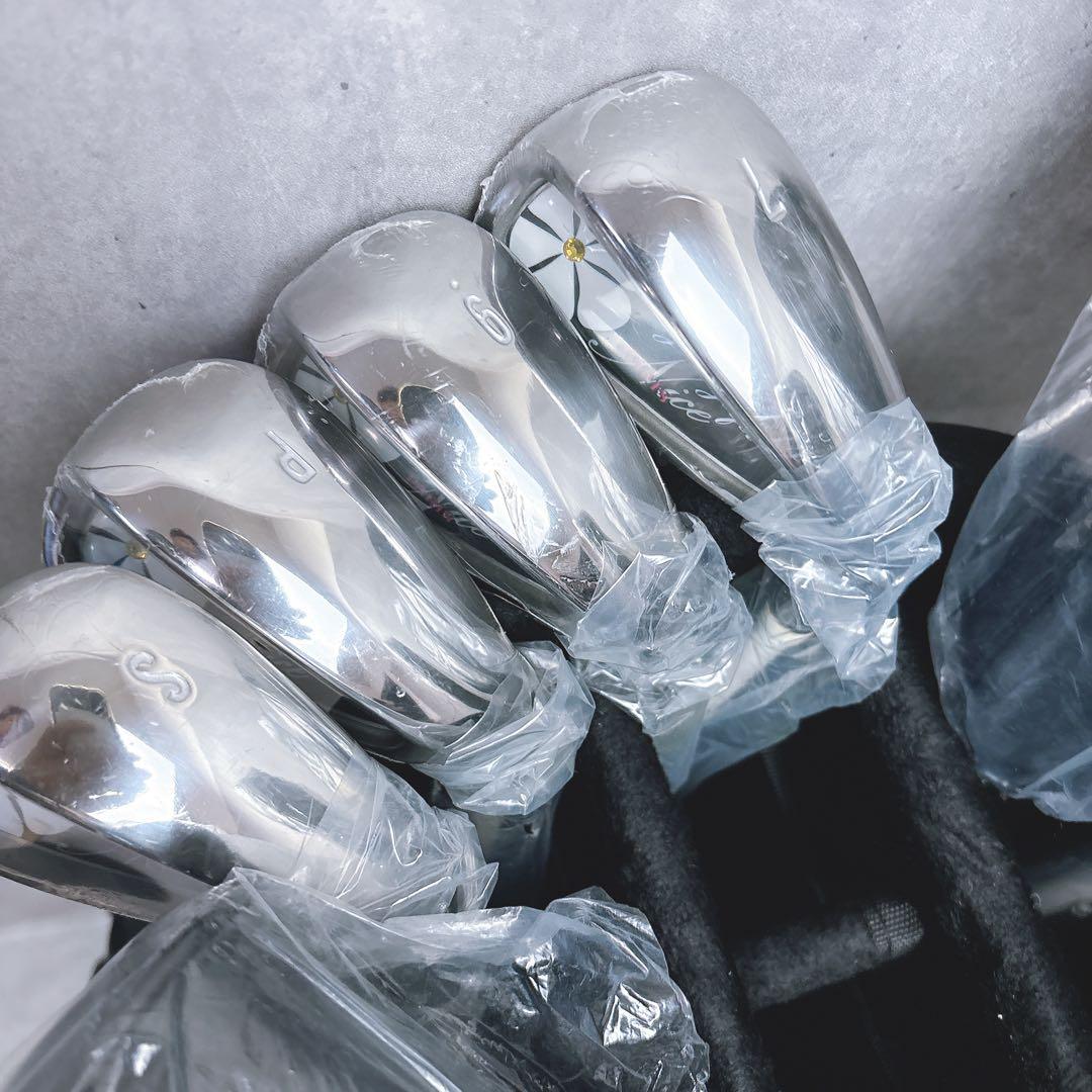 新品】PARIS レディース ゴルフ ハーフセット パリス 7本 初心者