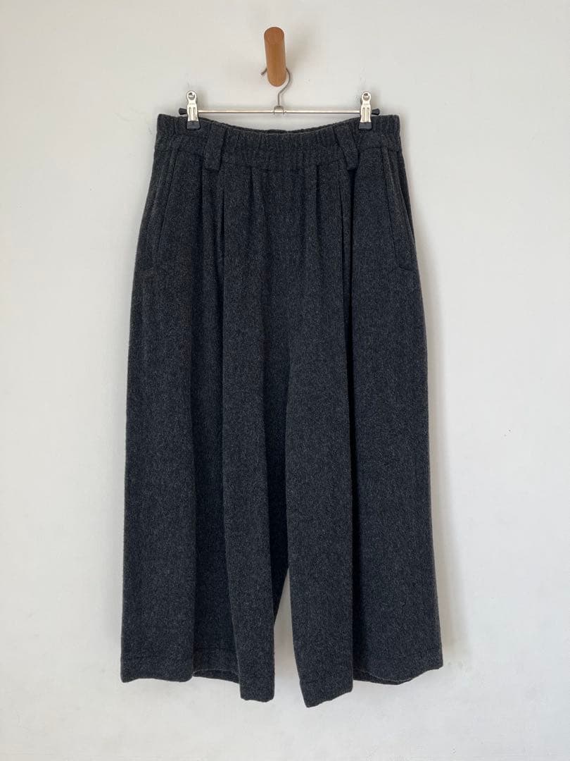 atelier naruseアトリエナルセ◼︎ラムウールワイドパンツ◼︎ガウチョ