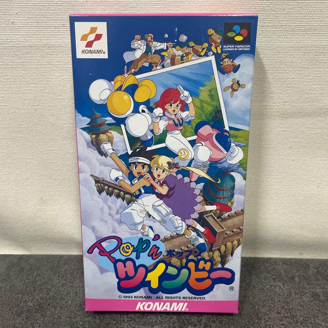 新品未使用品 ポップン ツインビー SFC スーパーファミコン ソフト