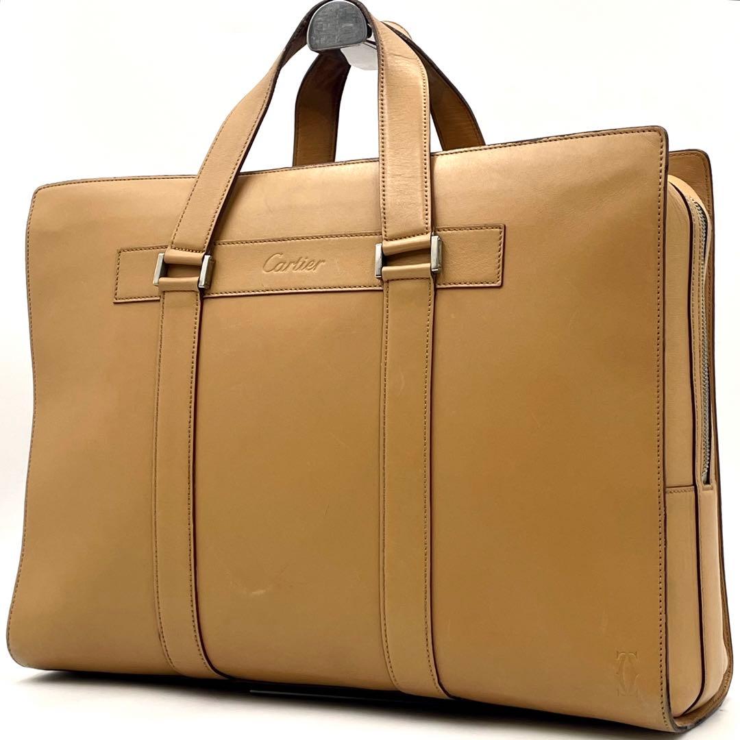 極上品】カルティエCartierマストライン ビジネスバッグ大容量 - メルカリ