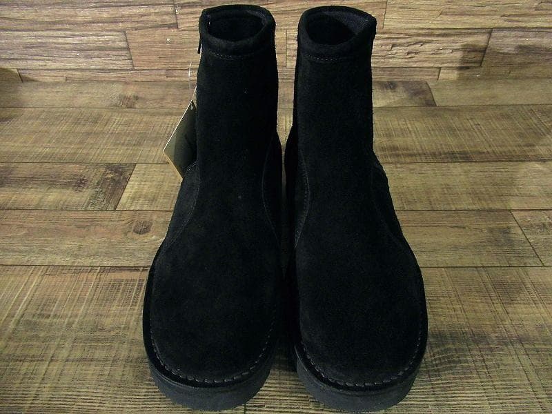 廃盤 新品 ダナー スエードレザー サイドジップ ワーク ブーツ 黒 26.0①