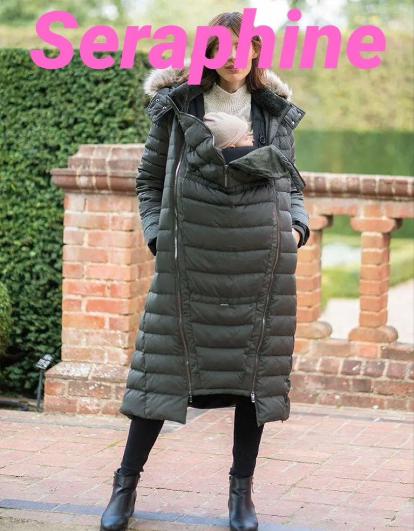 Seraphine マタニティ ベビーダウンロングコート【新品】セ