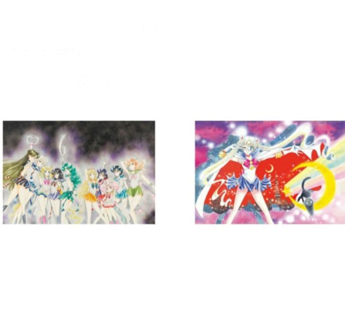 8999セーラームーン 6点セット レゾネ 豪華版 ファイル ポストカード