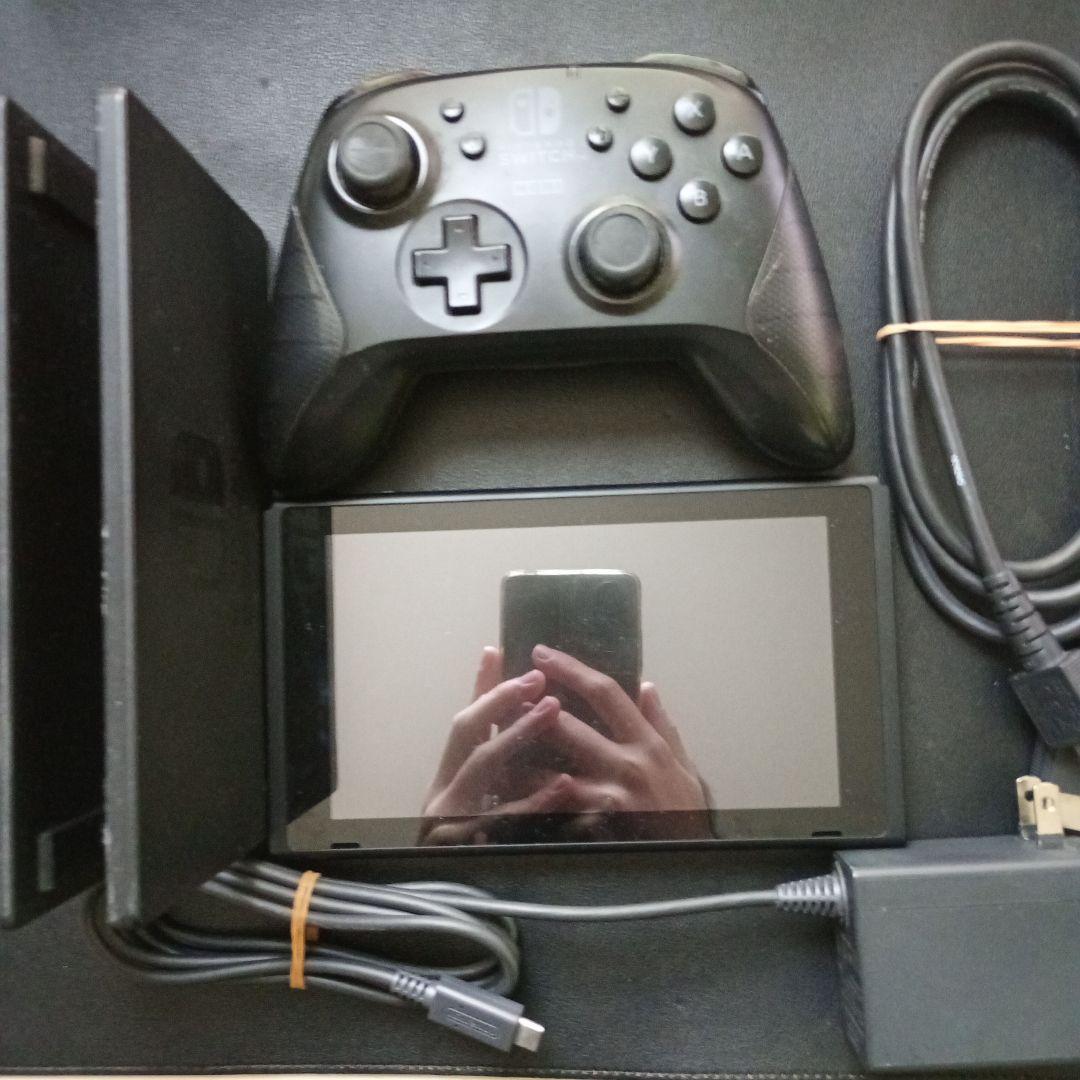 Nintendo Switch 本体 バッテリー強化版 ホリコントローラー付き Nintendo Switch ニンテンドー スイッチ 本体 新型 バッテリー強化版