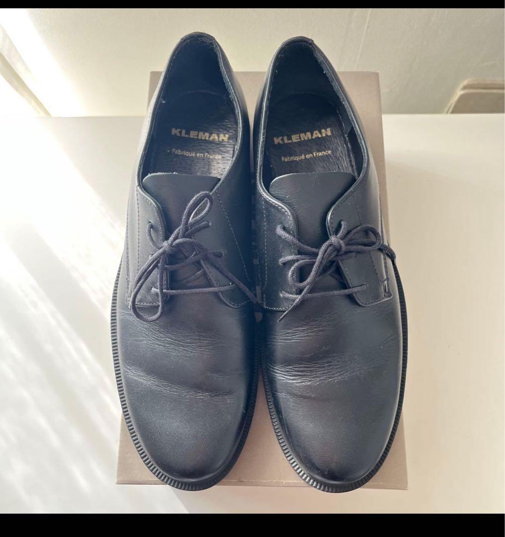 KLEMAN ブラックレザー DANON 25cm 39 Bshop - メルカリ