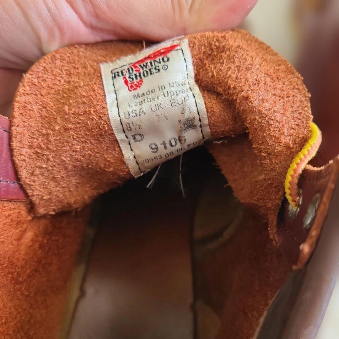 【廃盤】レッドウィング 9106 アイリッシュセッター US8.5 26.5cm