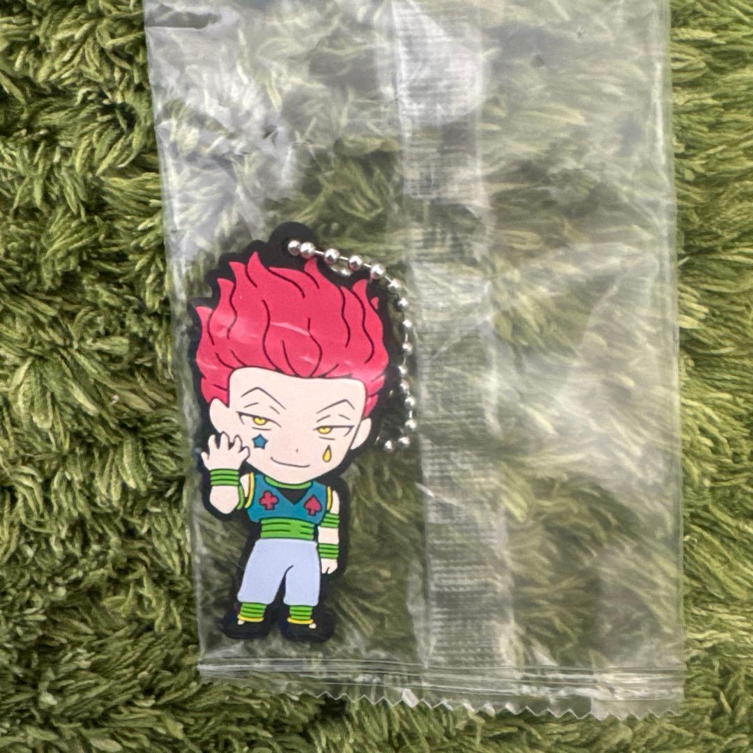 HUNTER×HUNTER ヒソカ ラバーストラップ キーホルダー - メルカリ