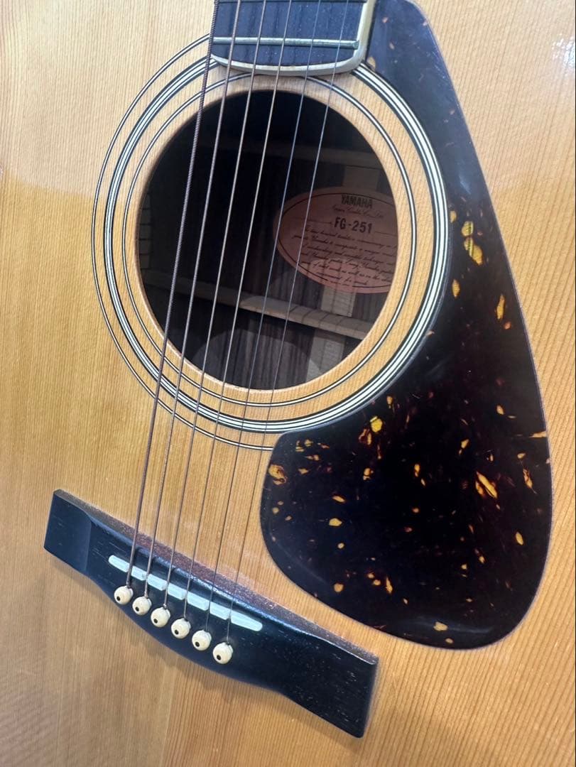 最終値下げ YAMAHA FG251 オレンジラベル 70'sヴィンテージギター