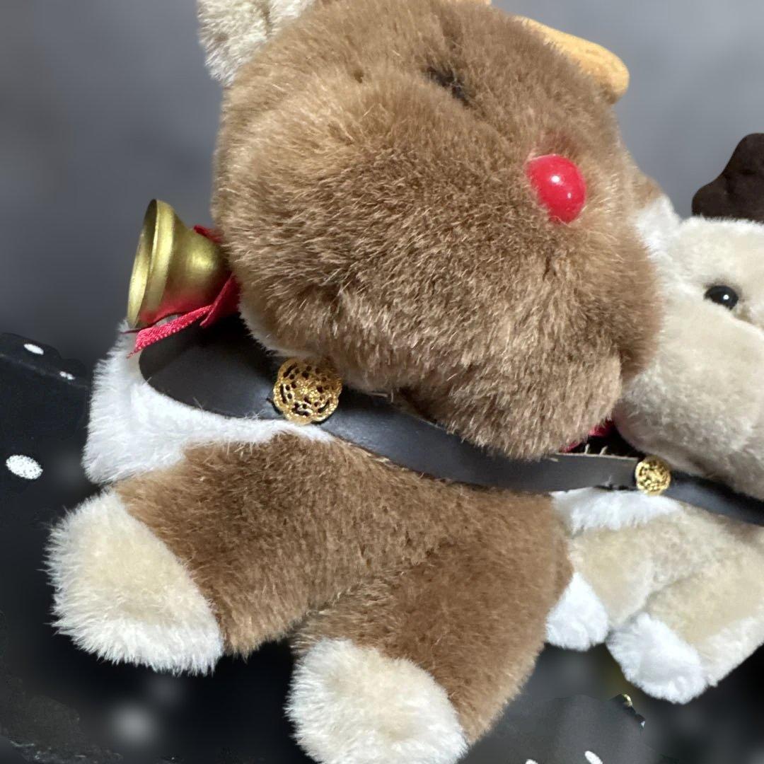 希少♡昭和レトロ チムニーワールド クリスマス ソリに乗ったサンタ