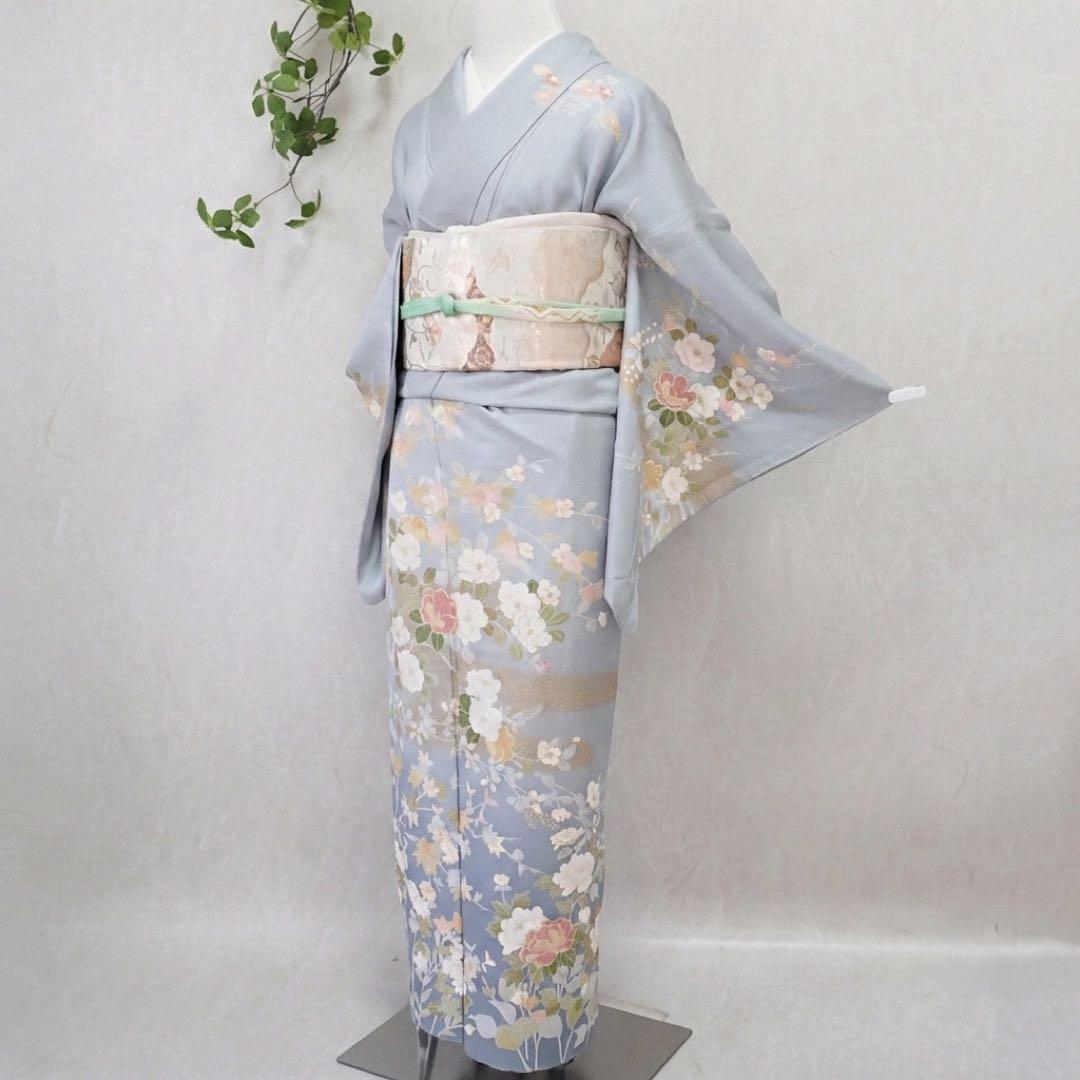 訪問着フルセット316卒業式 入学式 【訪問着、袋帯、帯締め、帯揚げ