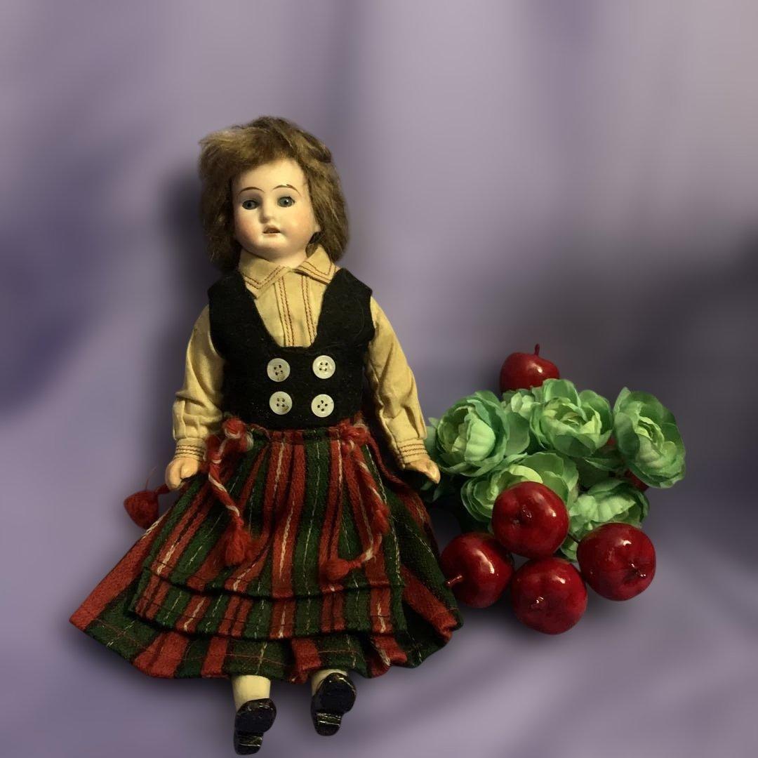 ミニョネット☆ドイツ製ビスクドール☆アンティークドール - メルカリ