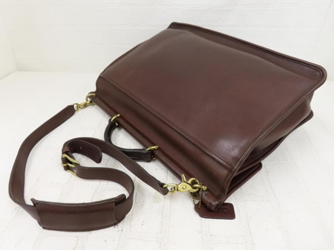 COACH オールド コーチ 5266 カーフ レザー 本革 2way バッグ