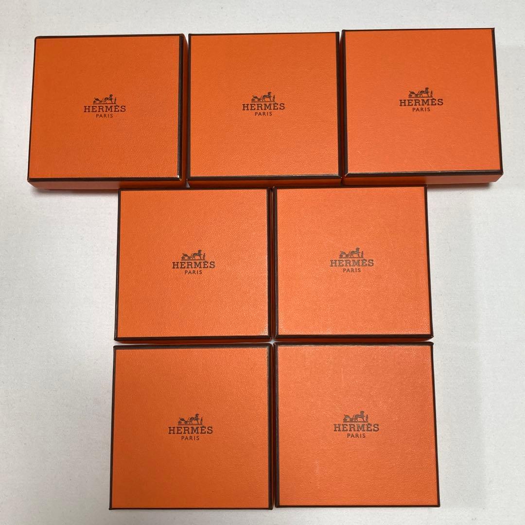 美品 エルメス ブレスレットケース 7個セット 保存袋 空箱